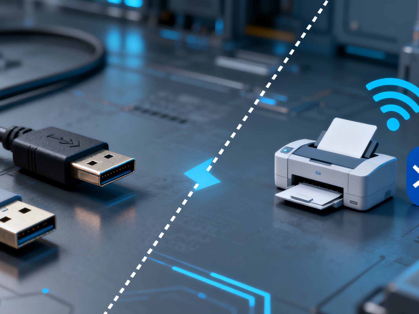 Печать по Bluetooth и экспорт через USB в промышленных условиях: сравнение методов вывода данных