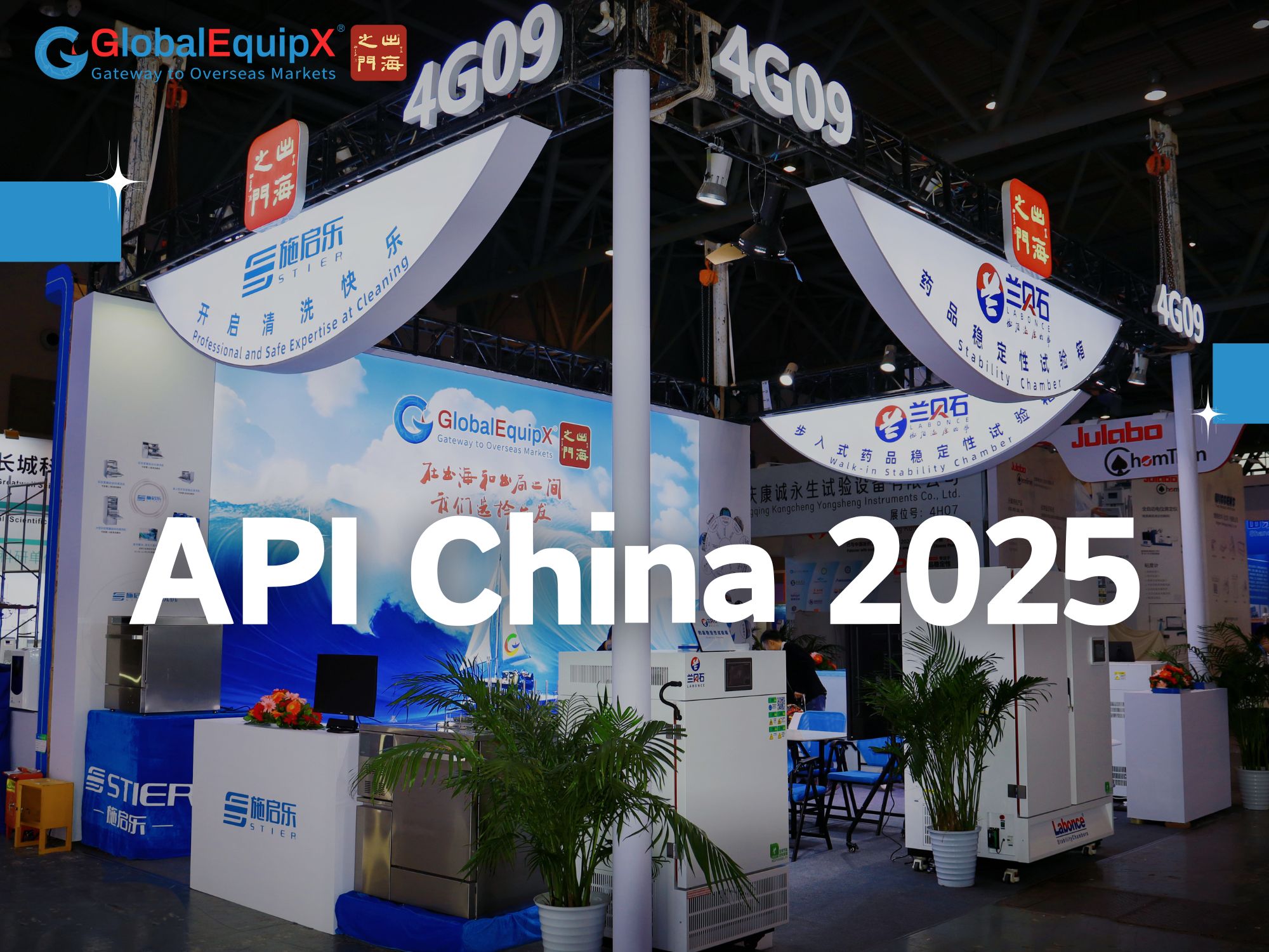 API China 2025: GlobalEquipX блистает вместе с Labonce & Stier, открывая глобальные возможности для фармацевтики