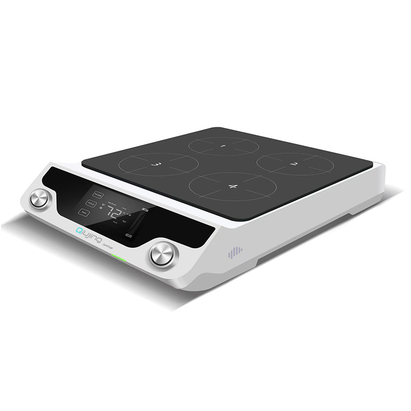 Four-channel magnetic stirrer