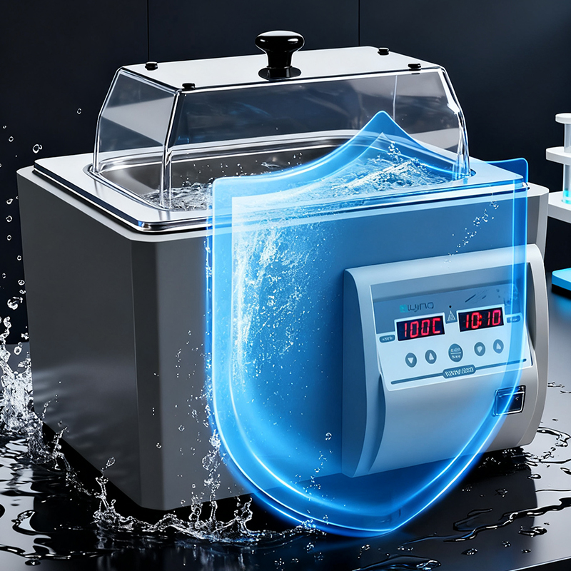 Multi-point stirring water bath